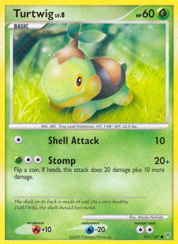 Turtwig Reverse Foil 