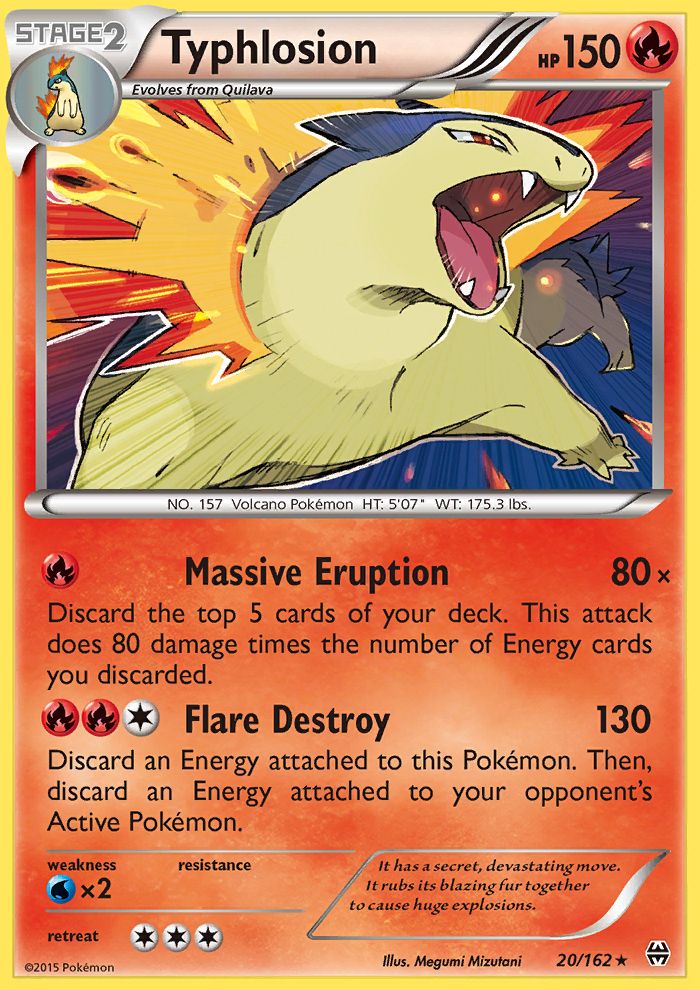 Typhlosion Reverse Foil 