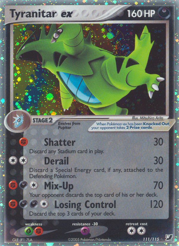 Tyranitar EX Holo