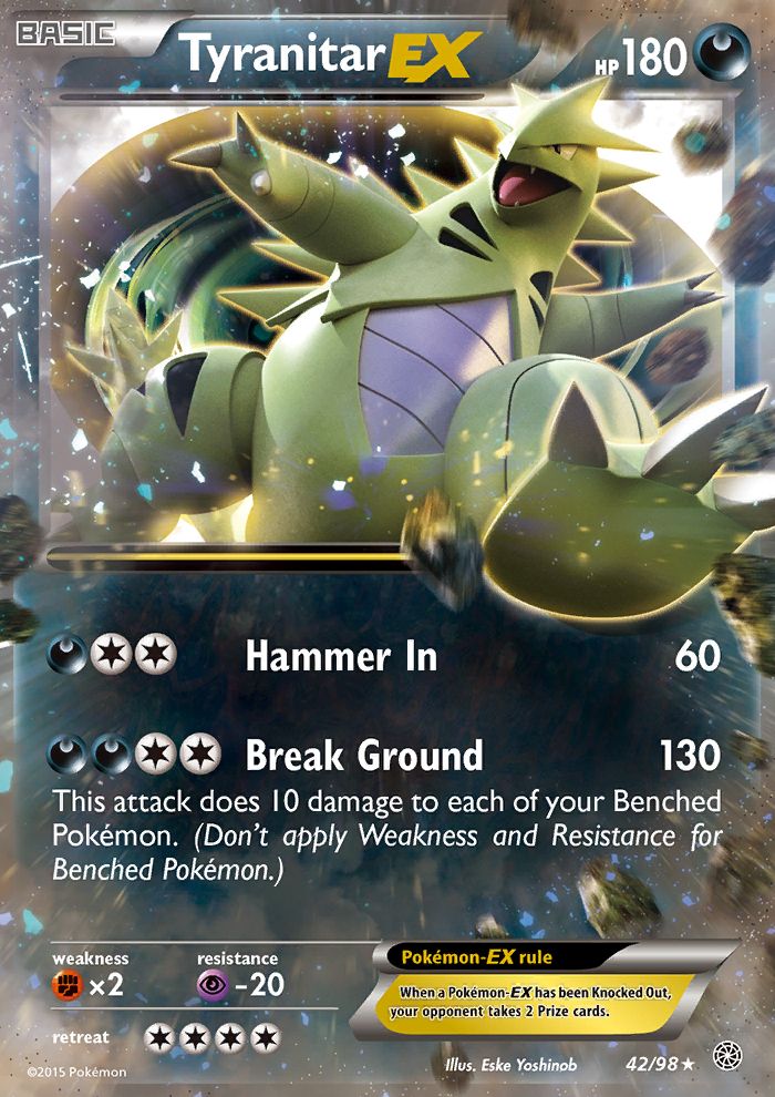 Tyranitar EX 