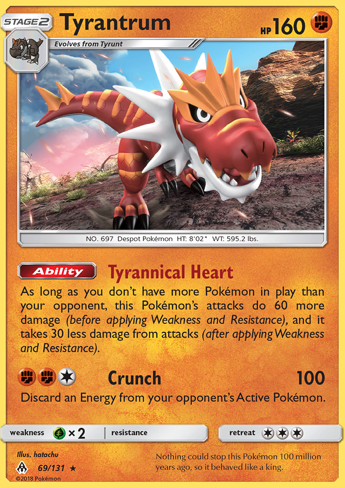 Tyrantrum Holo