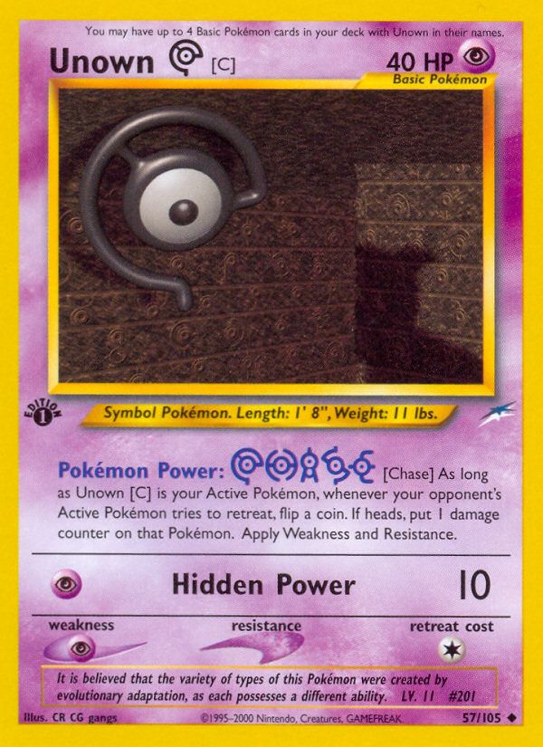 Unown C 