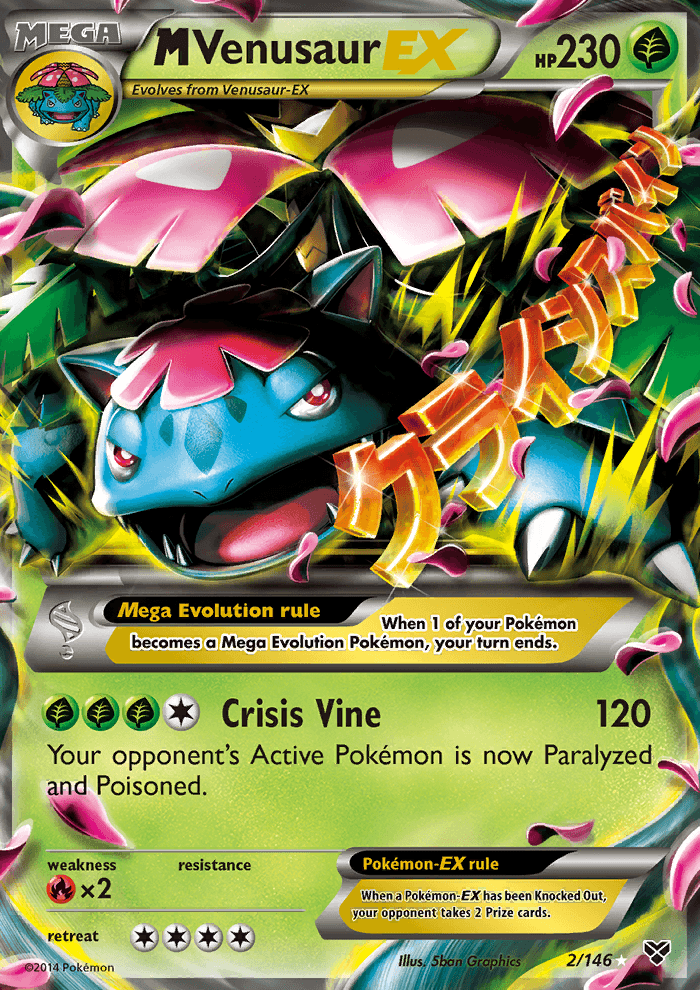 Venusaur EX Holo