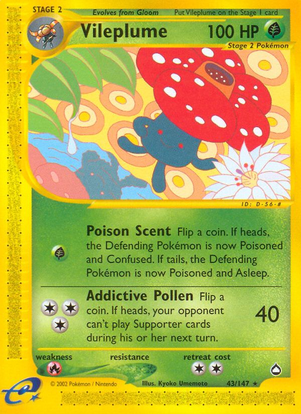 Vileplume Reverse Foil 