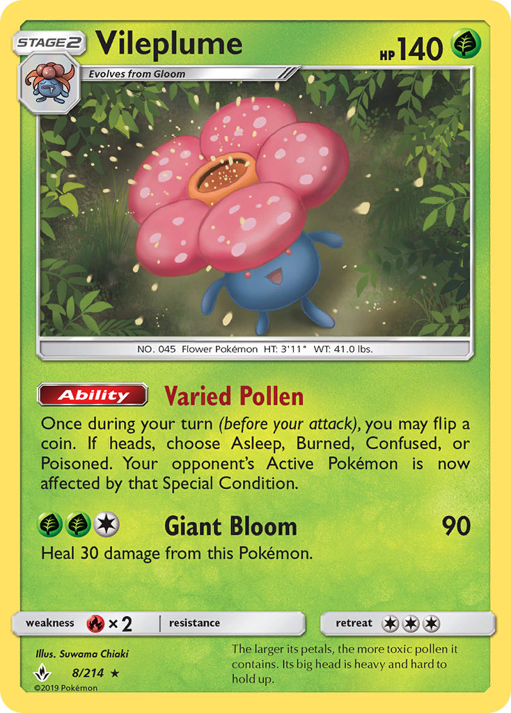 Vileplume Reverse Foil 