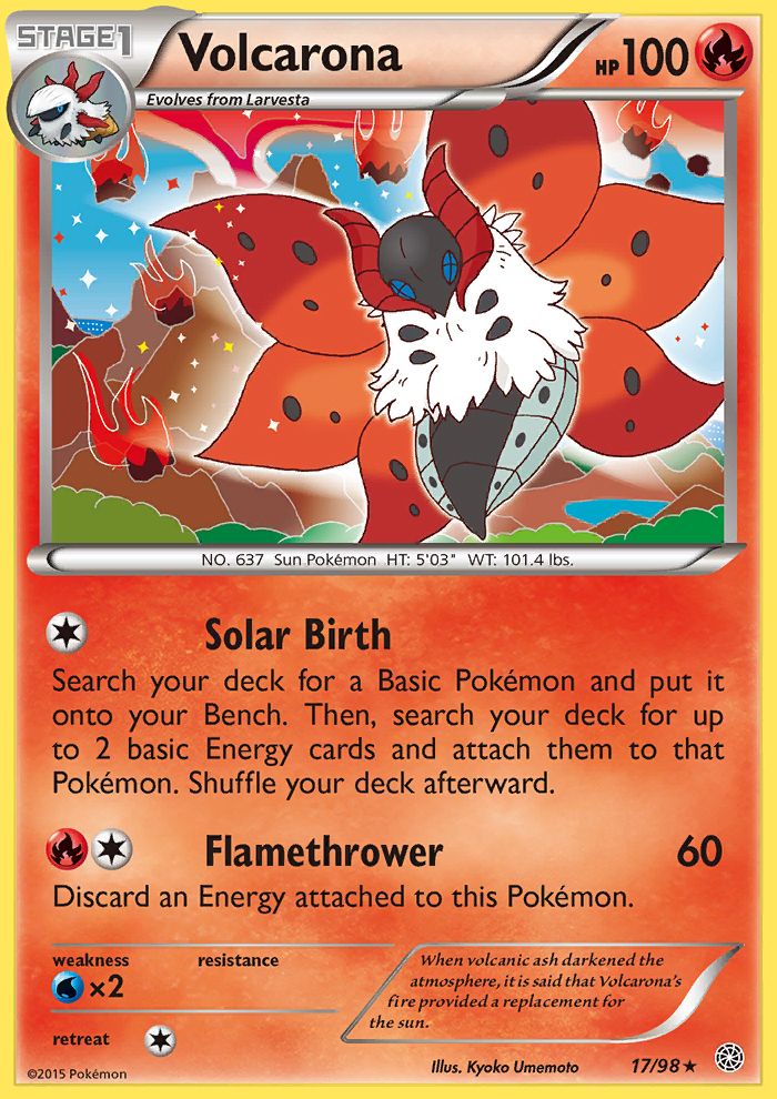 Volcarona Reverse Foil 