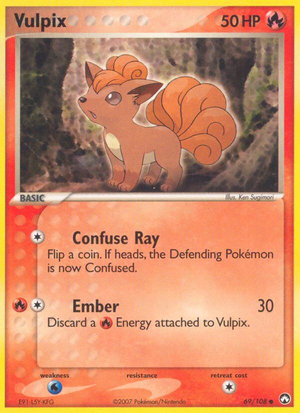 Vulpix Reverse Foil 