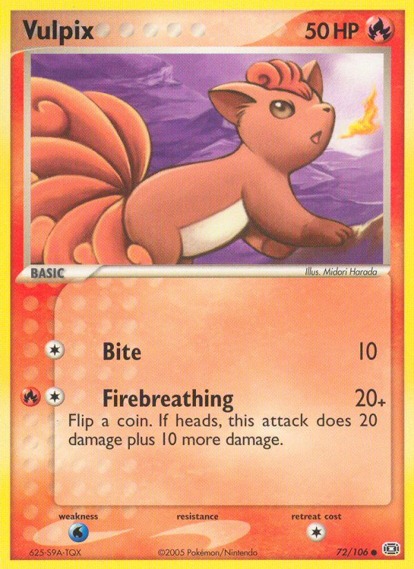 Vulpix Reverse Foil 