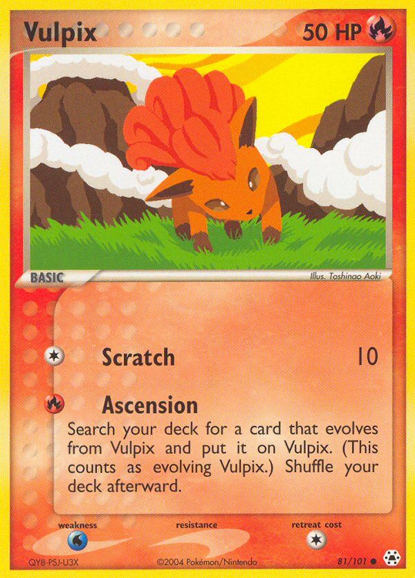 Vulpix Reverse Foil 