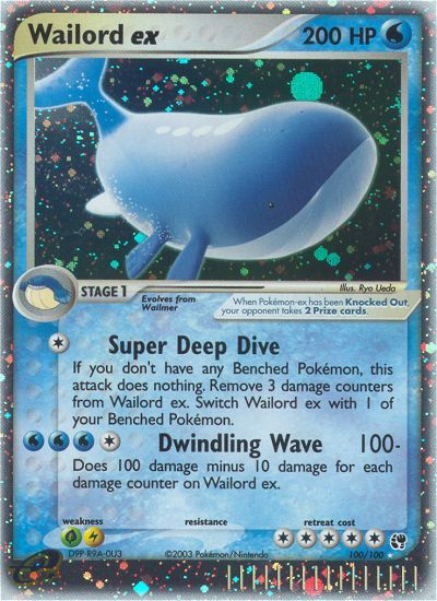 Wailord EX Holo