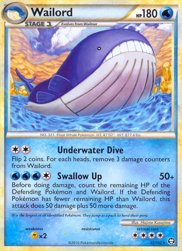 Wailord Reverse Foil 