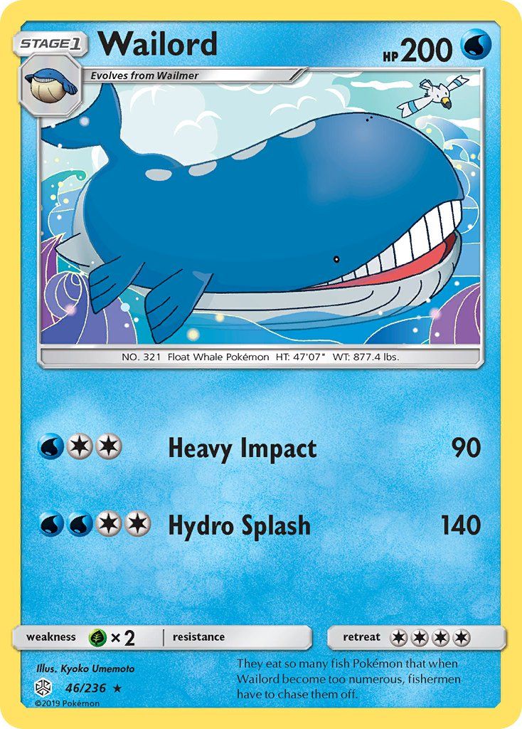 Wailord Reverse Foil 