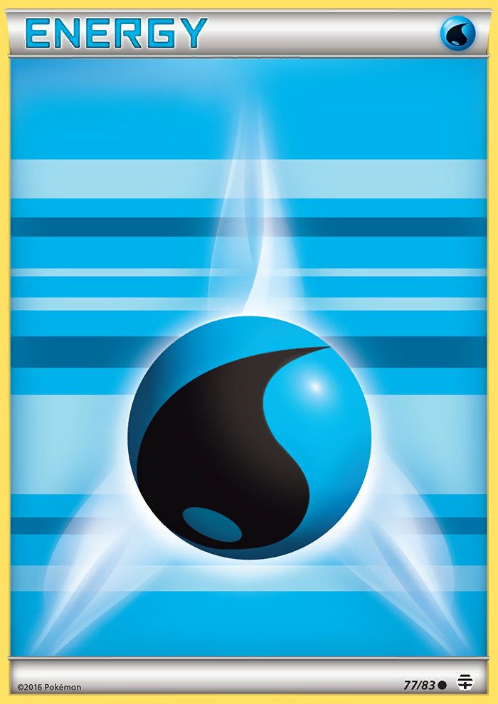 Water Energy-Reverse Holo Reverse Holo 