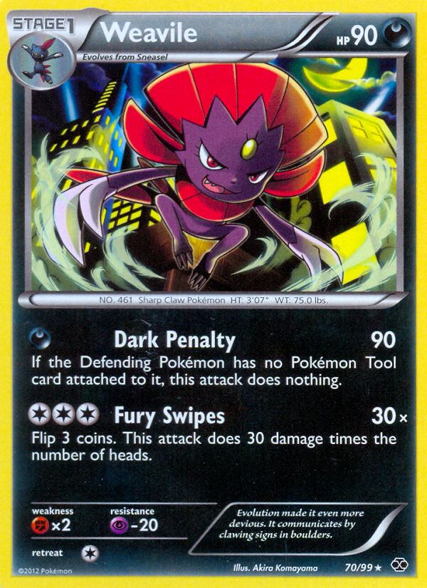 Weavile Reverse Foil 