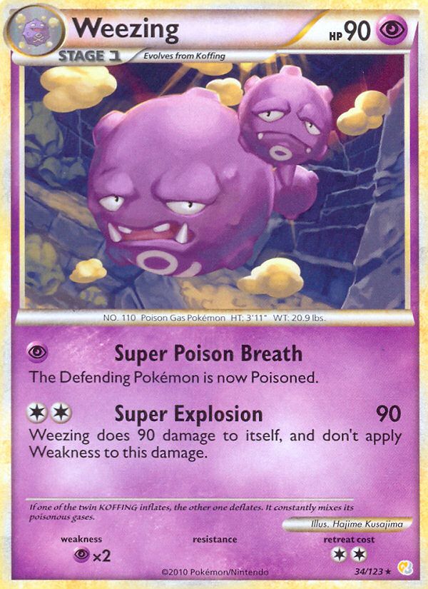 Weezing Reverse Foil 