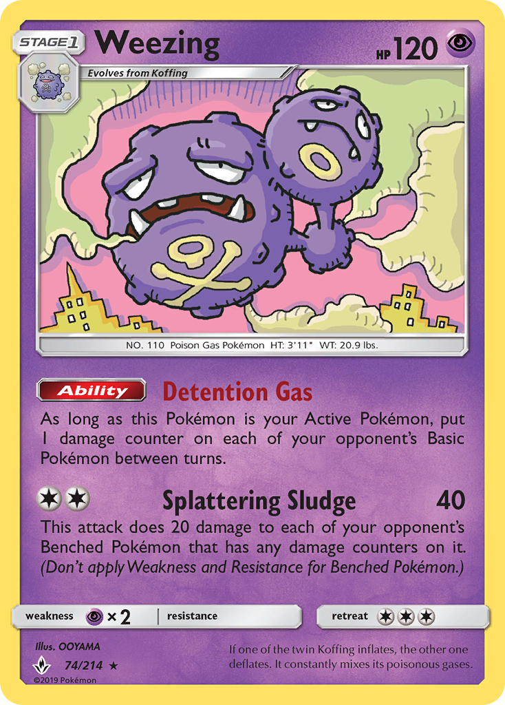 Weezing Reverse Foil 