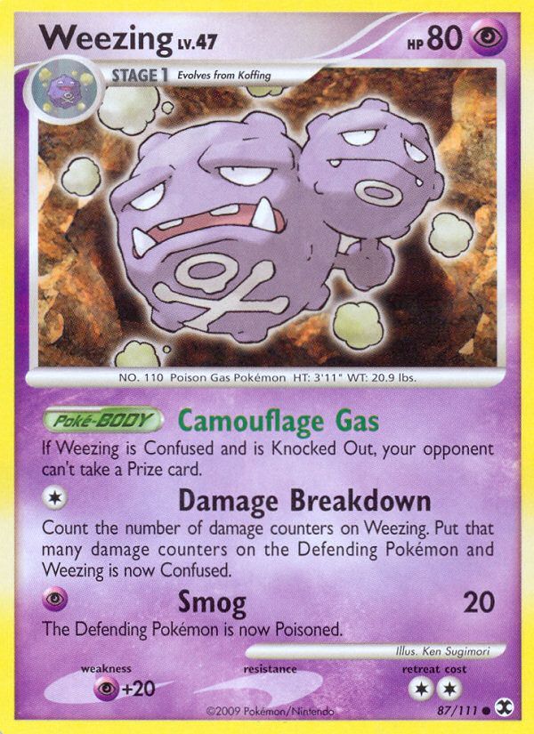 Weezing Reverse Foil 