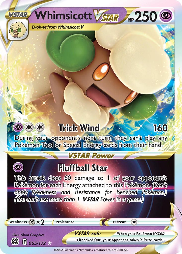 Whimsicott Vstar Holo