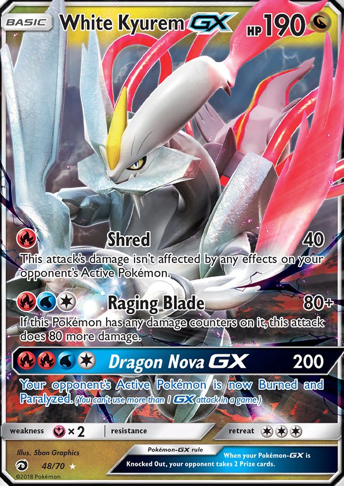 White Kyurem GX 