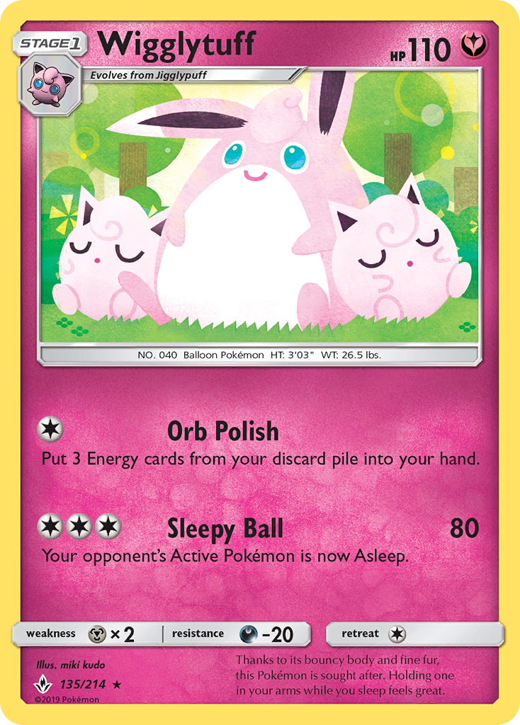 Wigglytuff Reverse Foil 