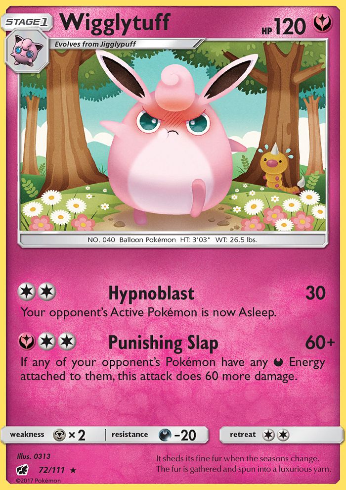 Wigglytuff Reverse Foil 