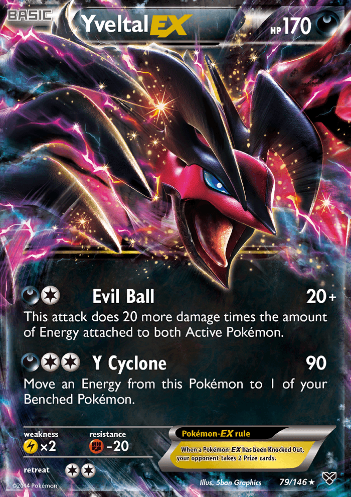 Yveltal EX Holo