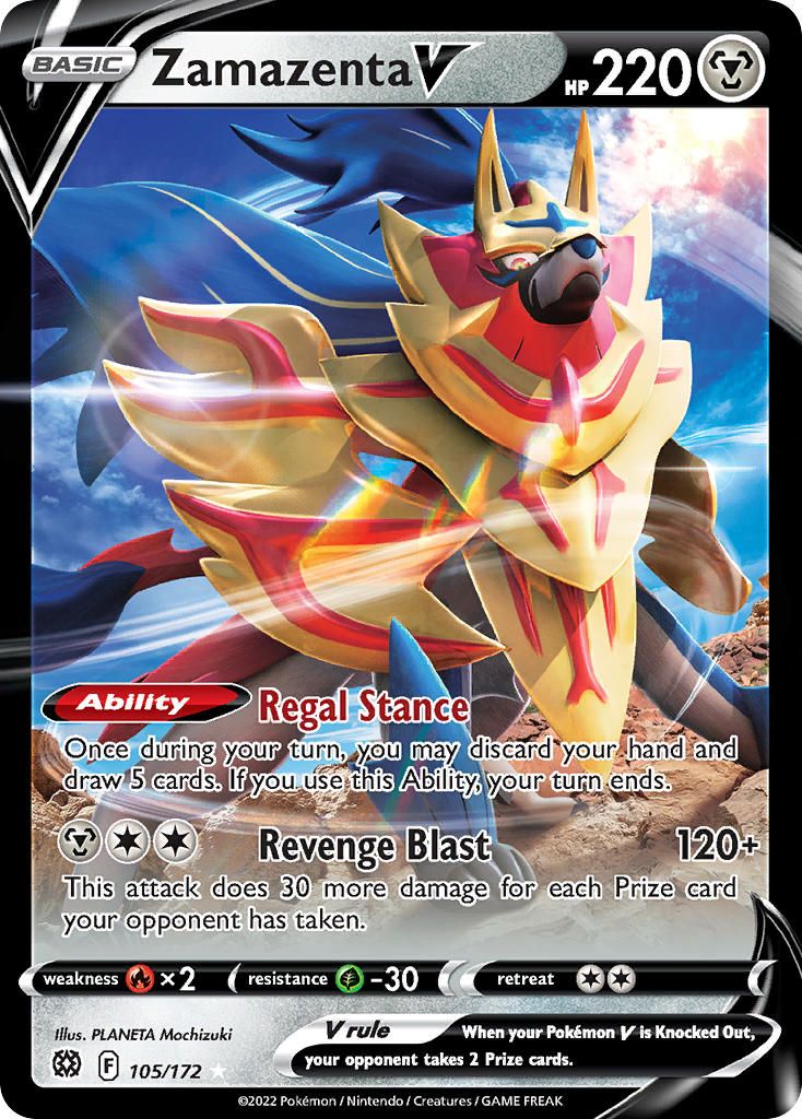 Zamazenta V Holo