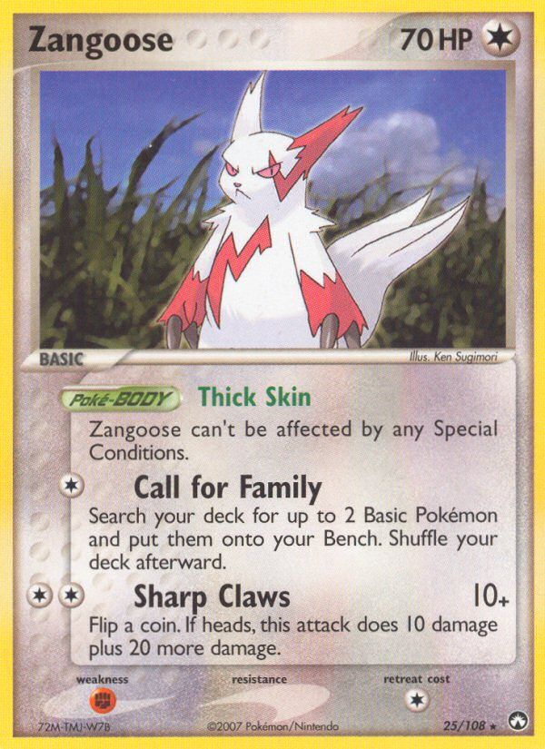 Zangoose Reverse Foil 