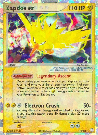 Zapdos EX Holo