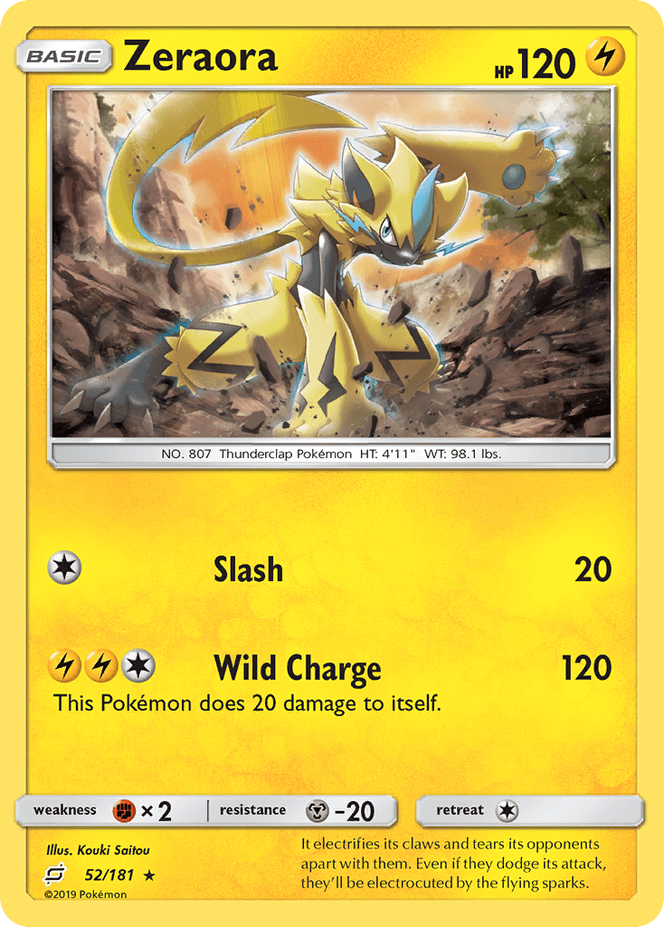 Zeraora Holo