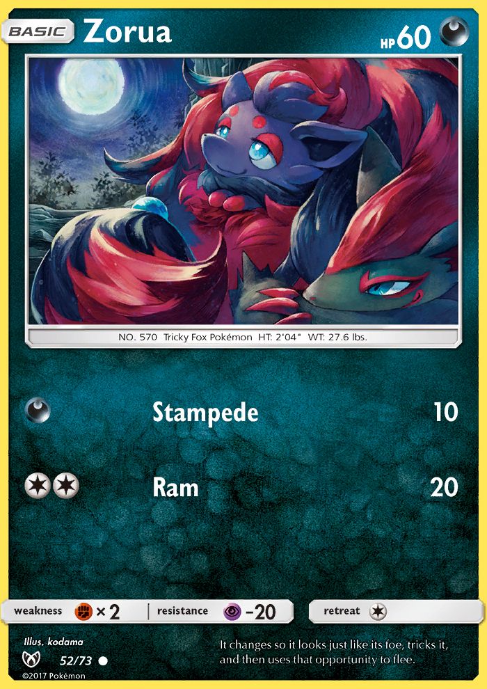 Zorua Reverse Foil 