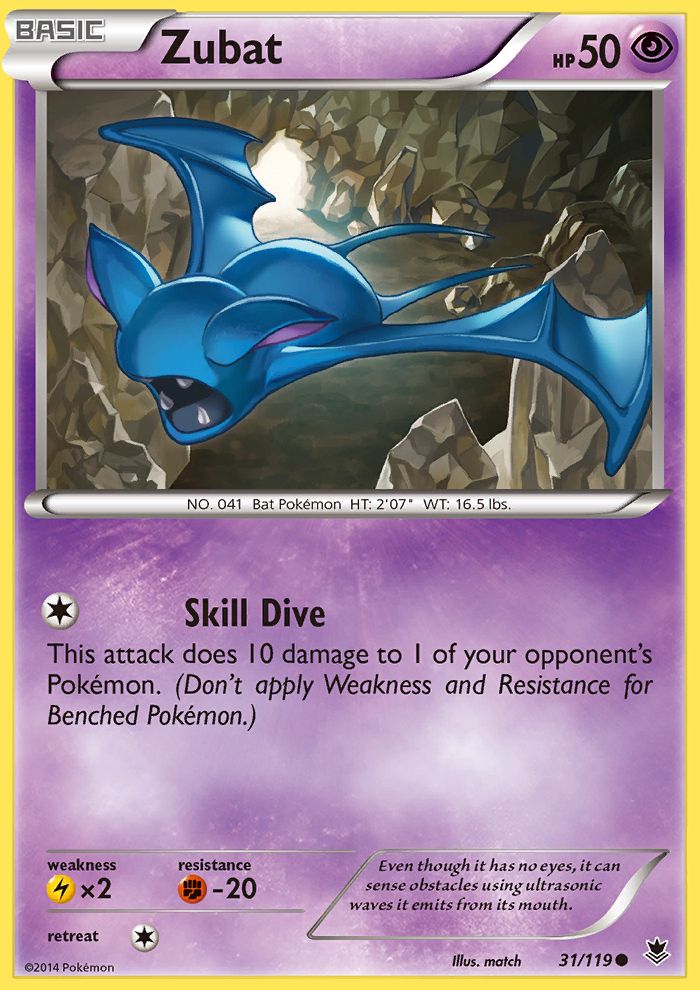 Zubat Reverse Foil 