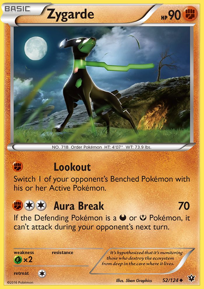 Zygarde Reverse Foil 